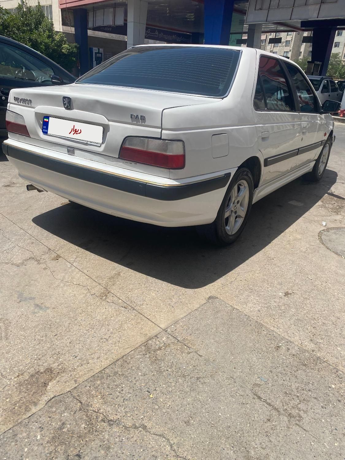 پژو پارس دوگانه سوز - 1386
