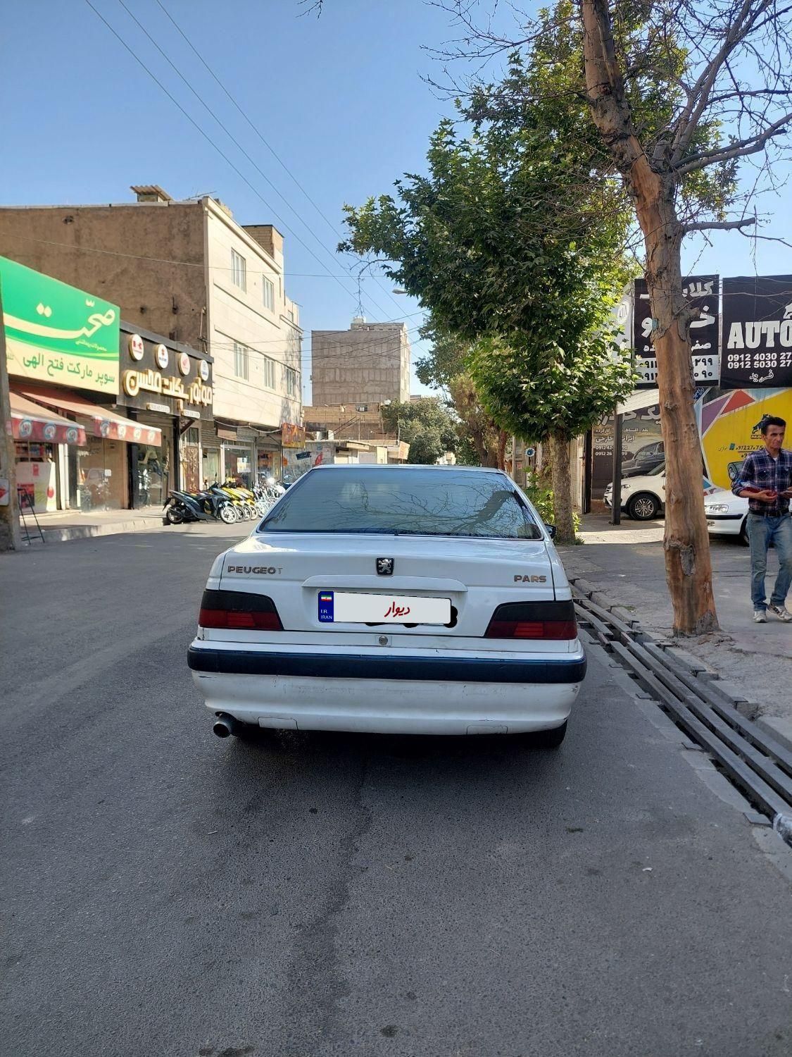 پژو پارس دوگانه سوز - 1390