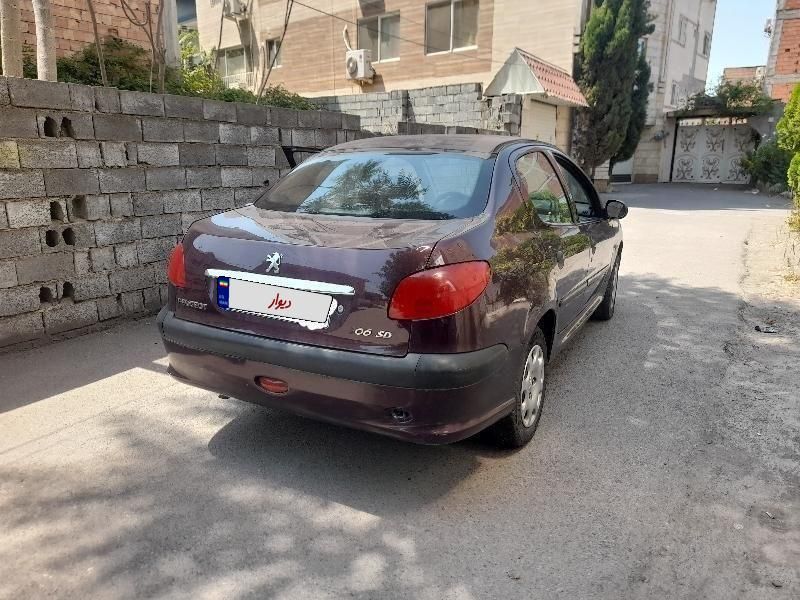 پژو ۲۰۶ صندوق دار v1 - 1390