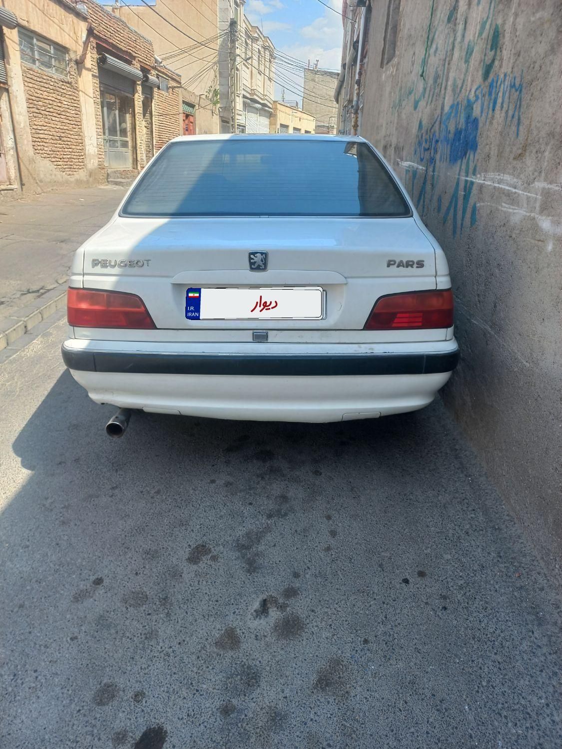 پژو پارس دوگانه سوز - 1378