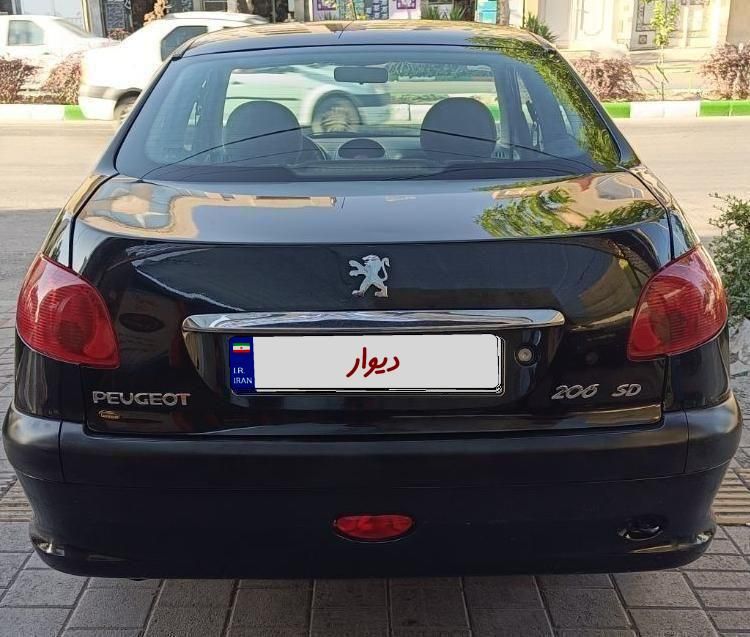 پژو ۲۰۶ صندوق دار v20 - 1390