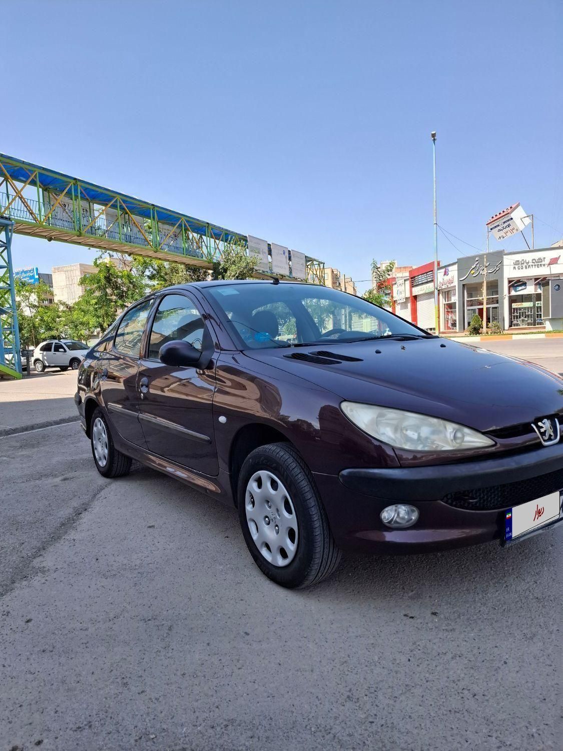 پژو ۲۰۶ صندوق دار v8 - 1391