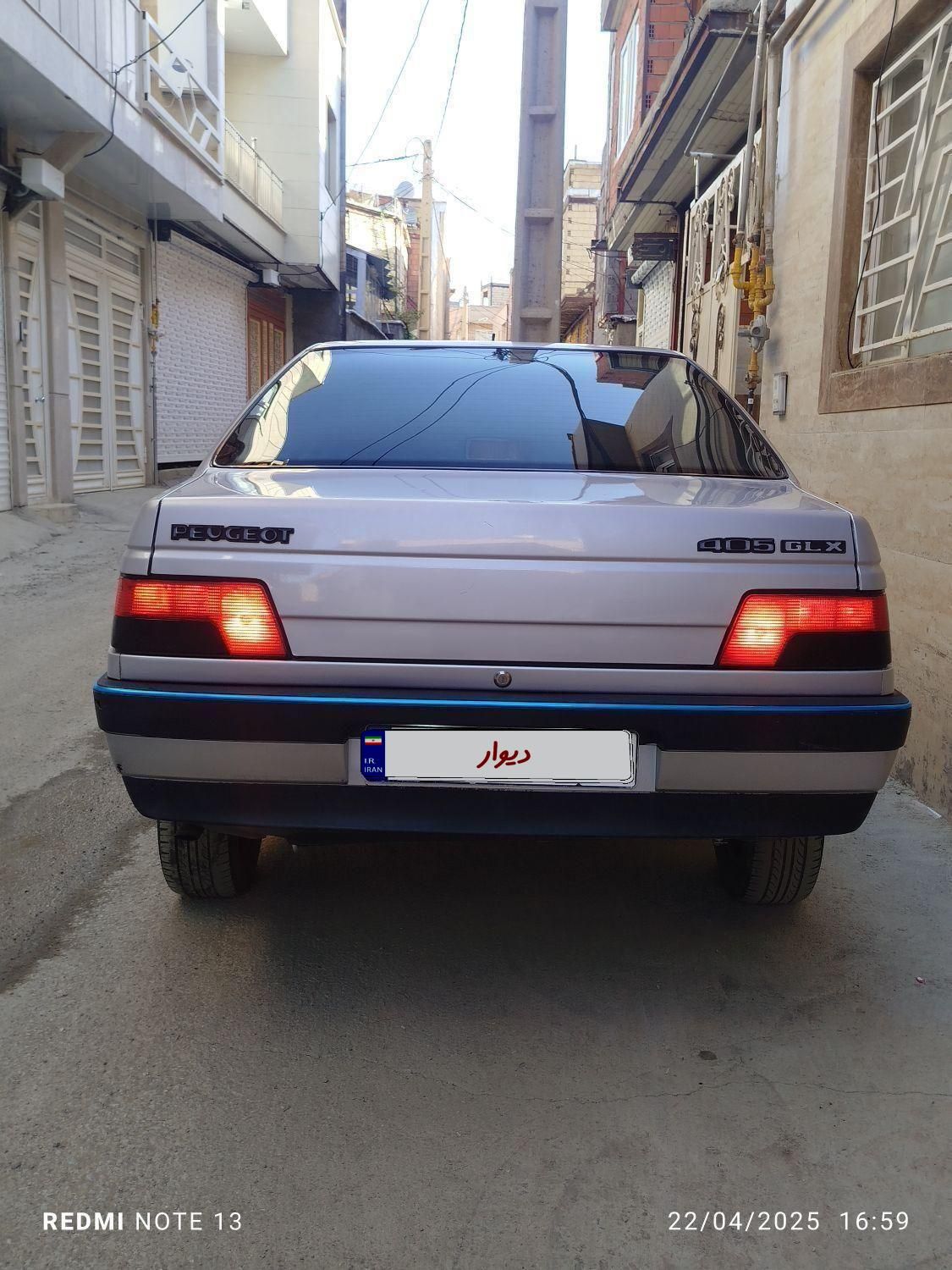پژو 405 GLX - دوگانه سوز - 1395