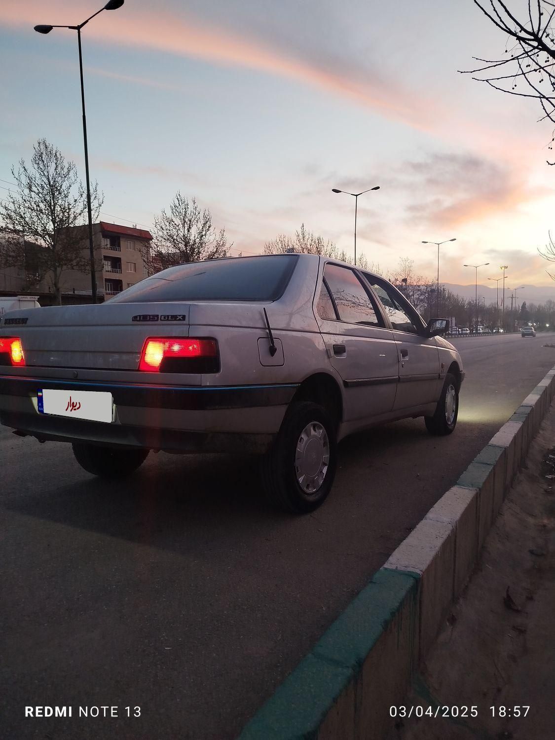 پژو 405 GLX - دوگانه سوز - 1395