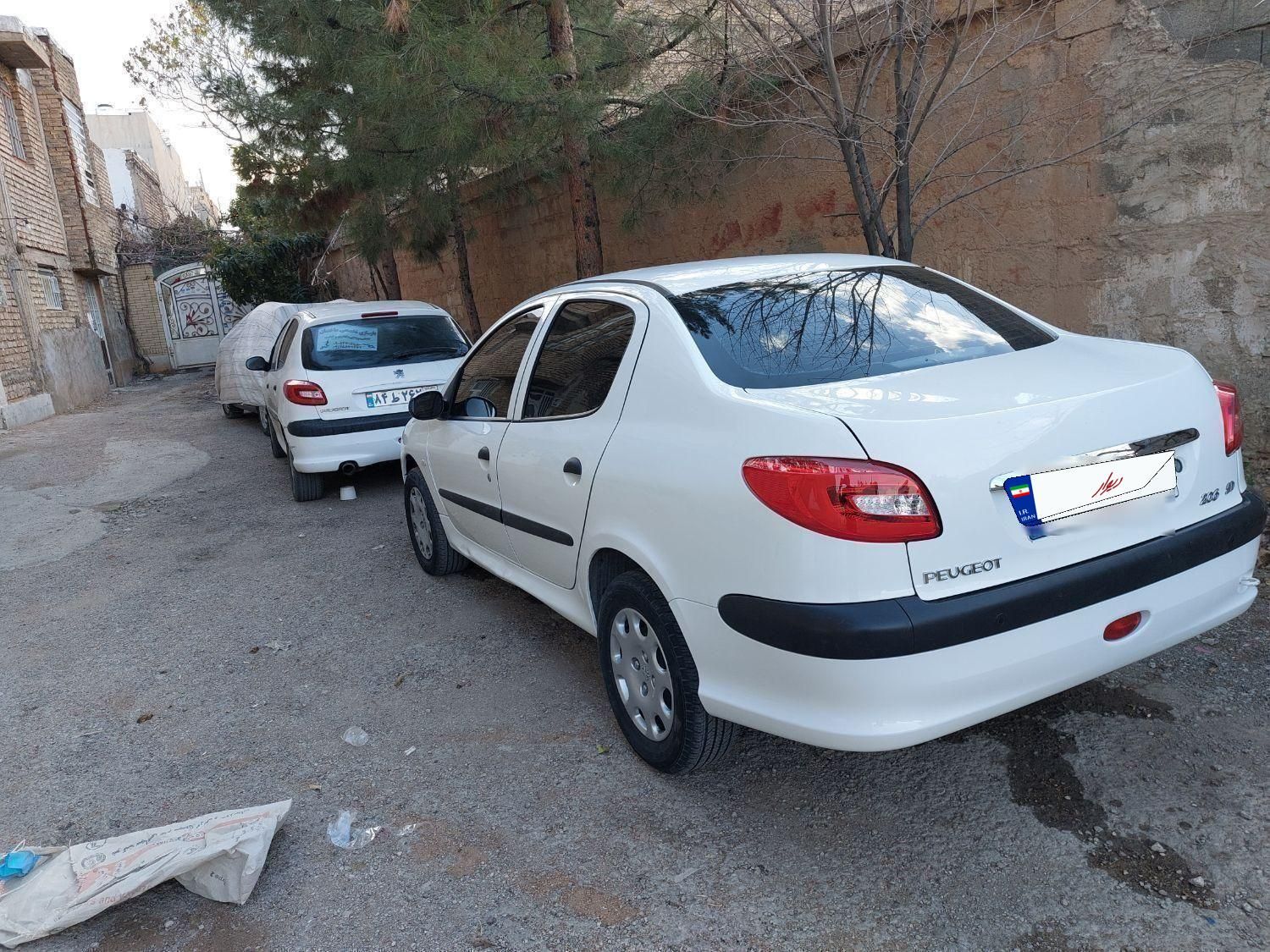 پژو ۲۰۶ صندوق دار v8 - 1394