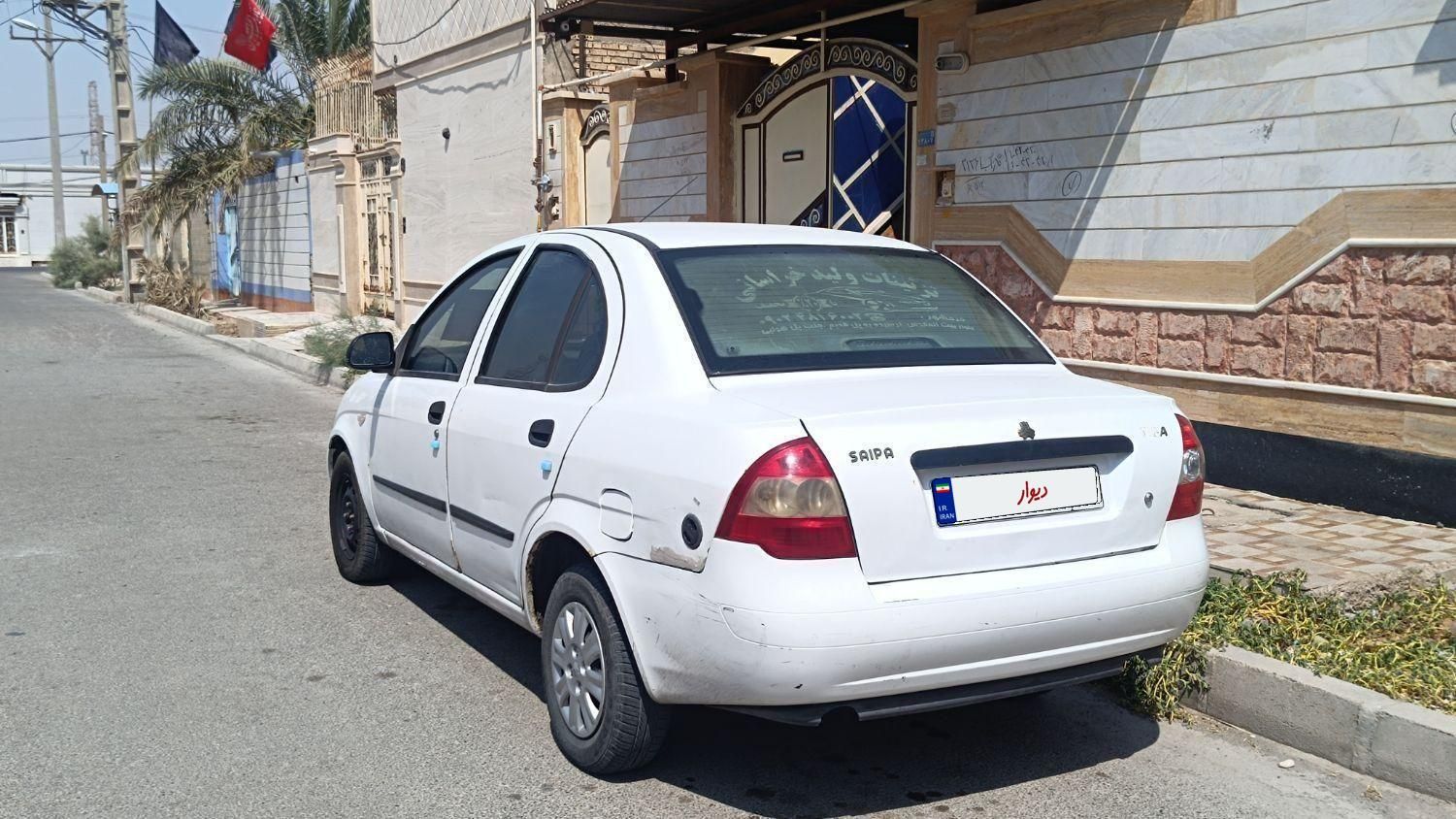تیبا صندوق دار LX دوگانه سوز - 1395
