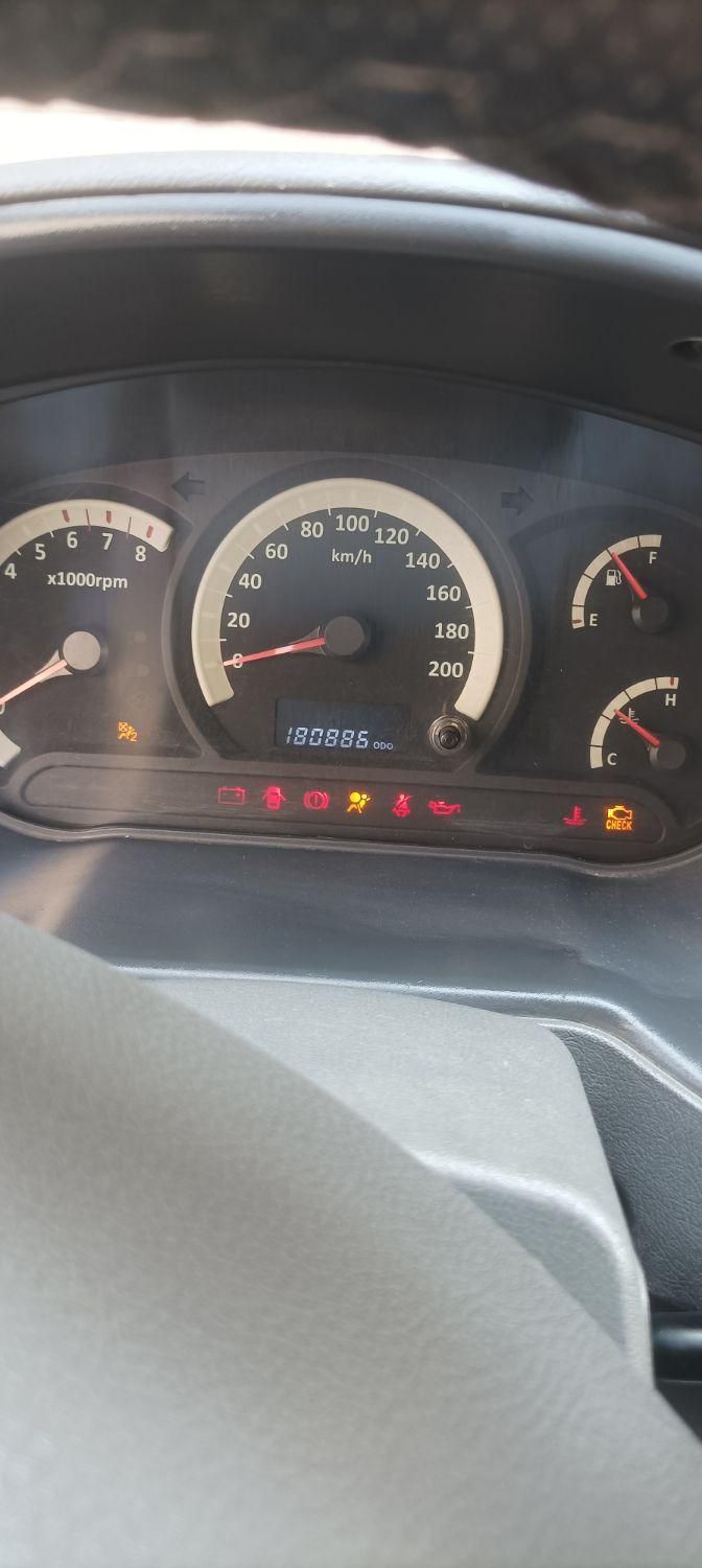 تیبا صندوق دار LX دوگانه سوز - 1392