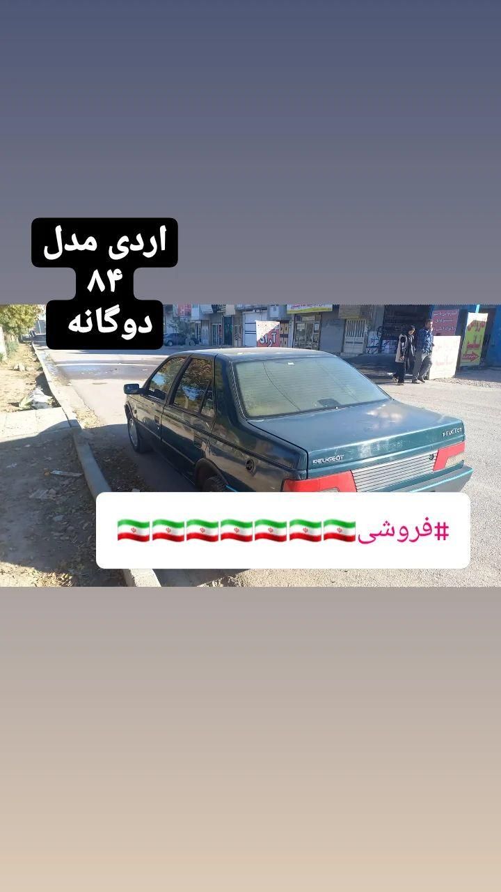 پژو آردی دوگانه سوز CNG - 1382