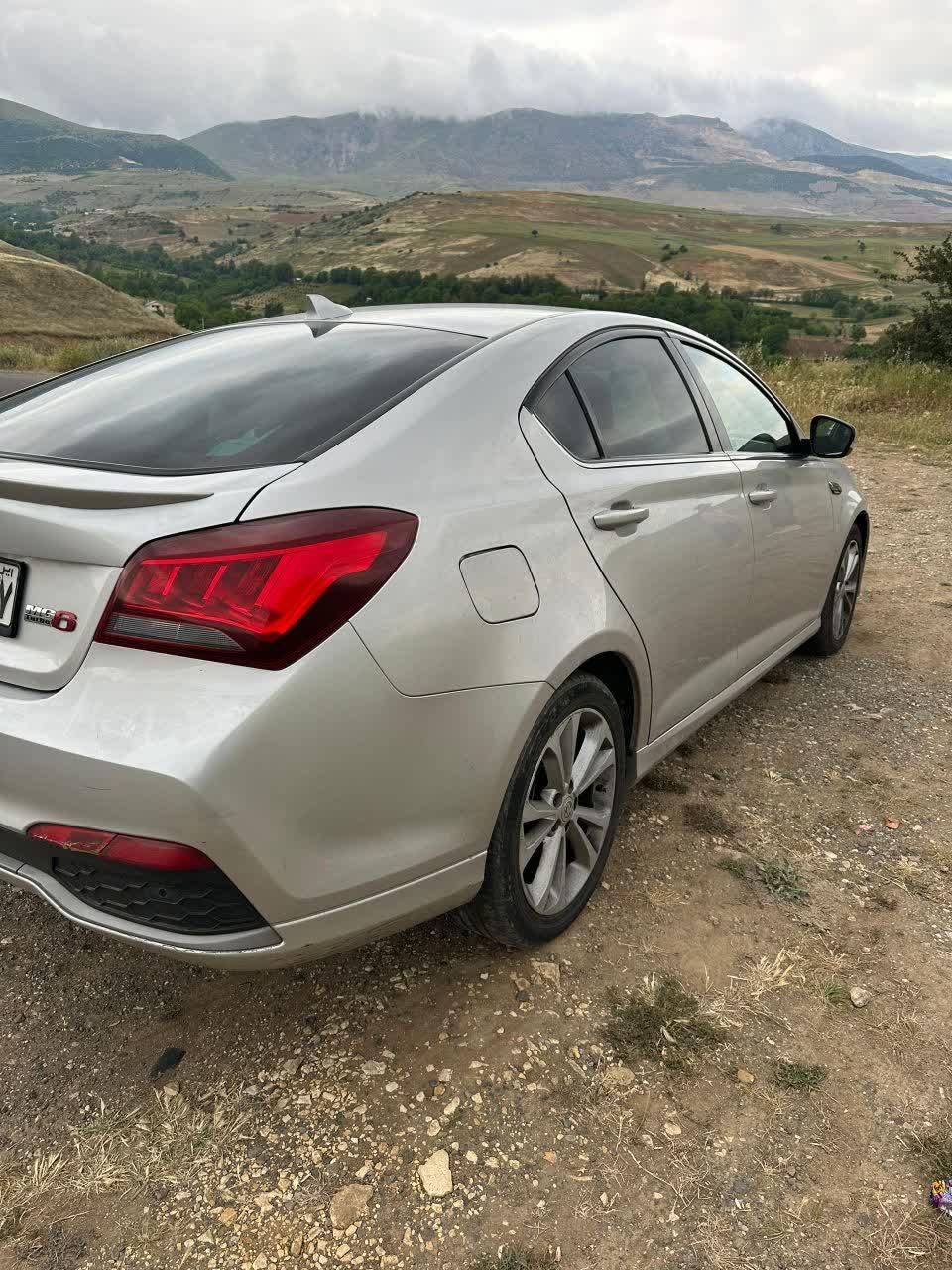 ام جی 6 لیفت بک GT فیس جدید - 2015