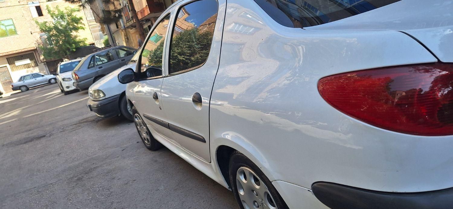 پژو ۲۰۶ صندوق دار v20 - 1391