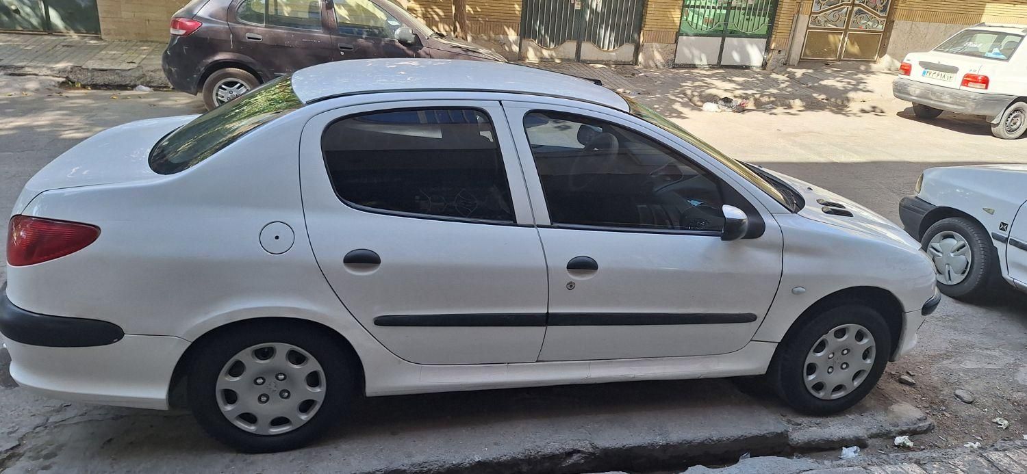 پژو ۲۰۶ صندوق دار v20 - 1391