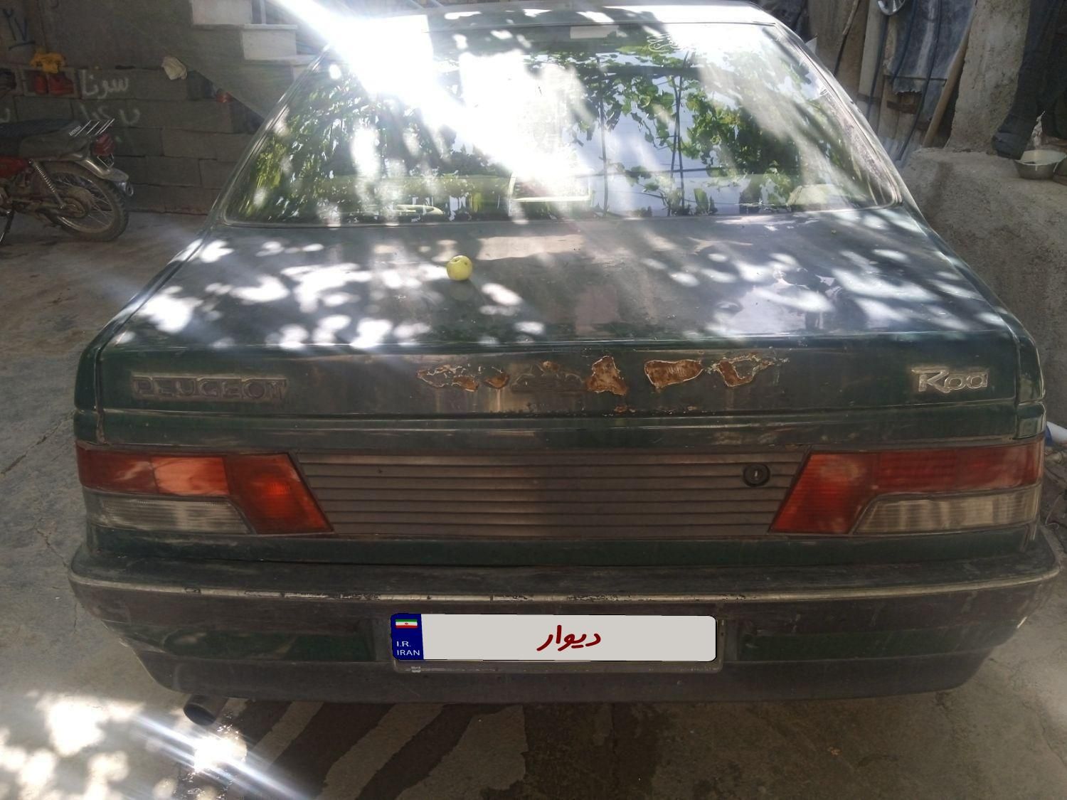 پژو آردی دوگانه سوز CNG - 1382