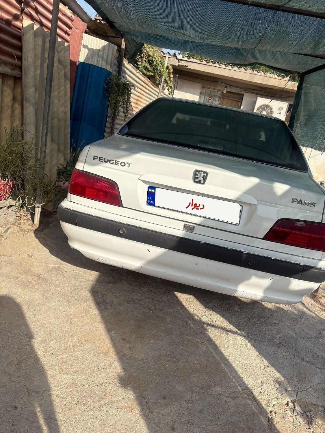 پژو پارس دوگانه سوز - 1391