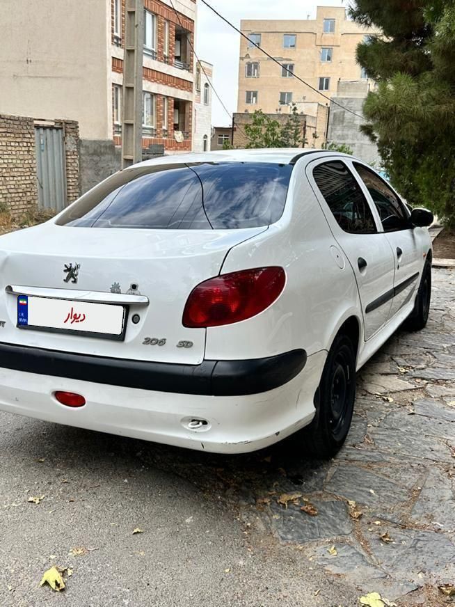 پژو ۲۰۶ صندوق دار v8 - 1399