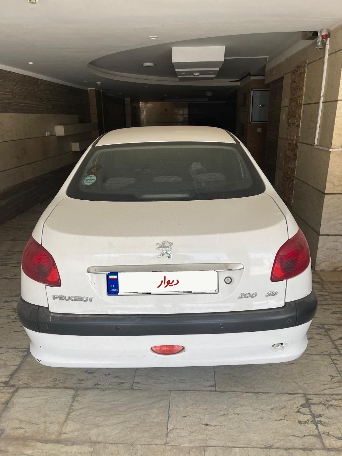 پژو ۲۰۶ صندوق دار v8 - 1399