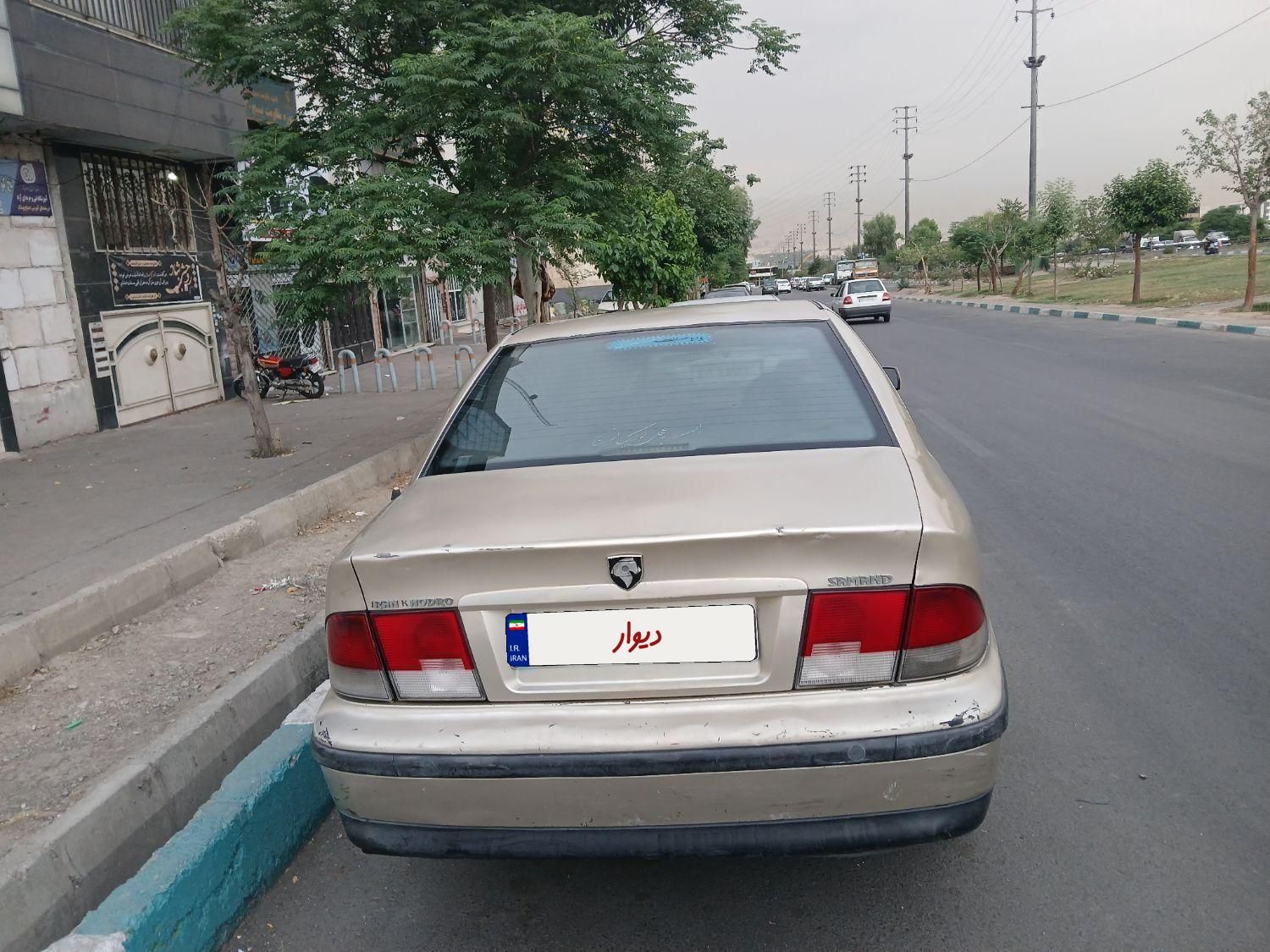 سمند X7 بنزینی - 1384