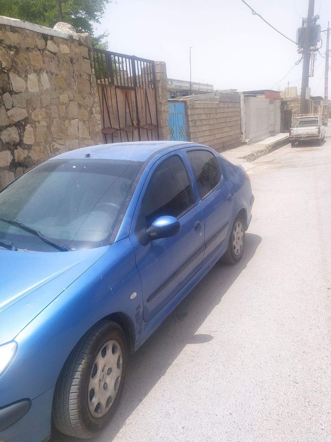 پژو ۲۰۶ صندوق دار v8 - 1395