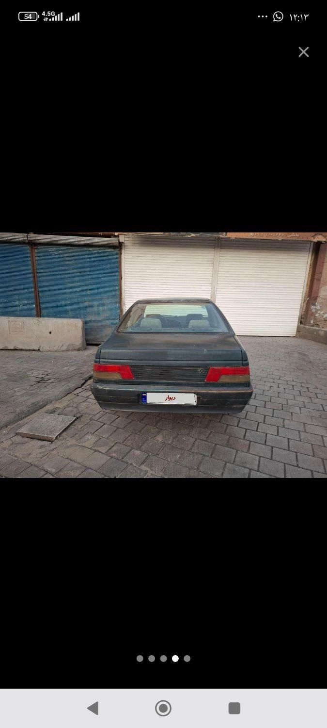 پژو آردی دوگانه سوز CNG - 1382