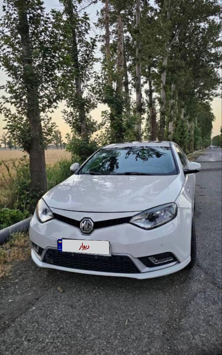 ام جی 6 لیفت بک GT فیس جدید - 2016