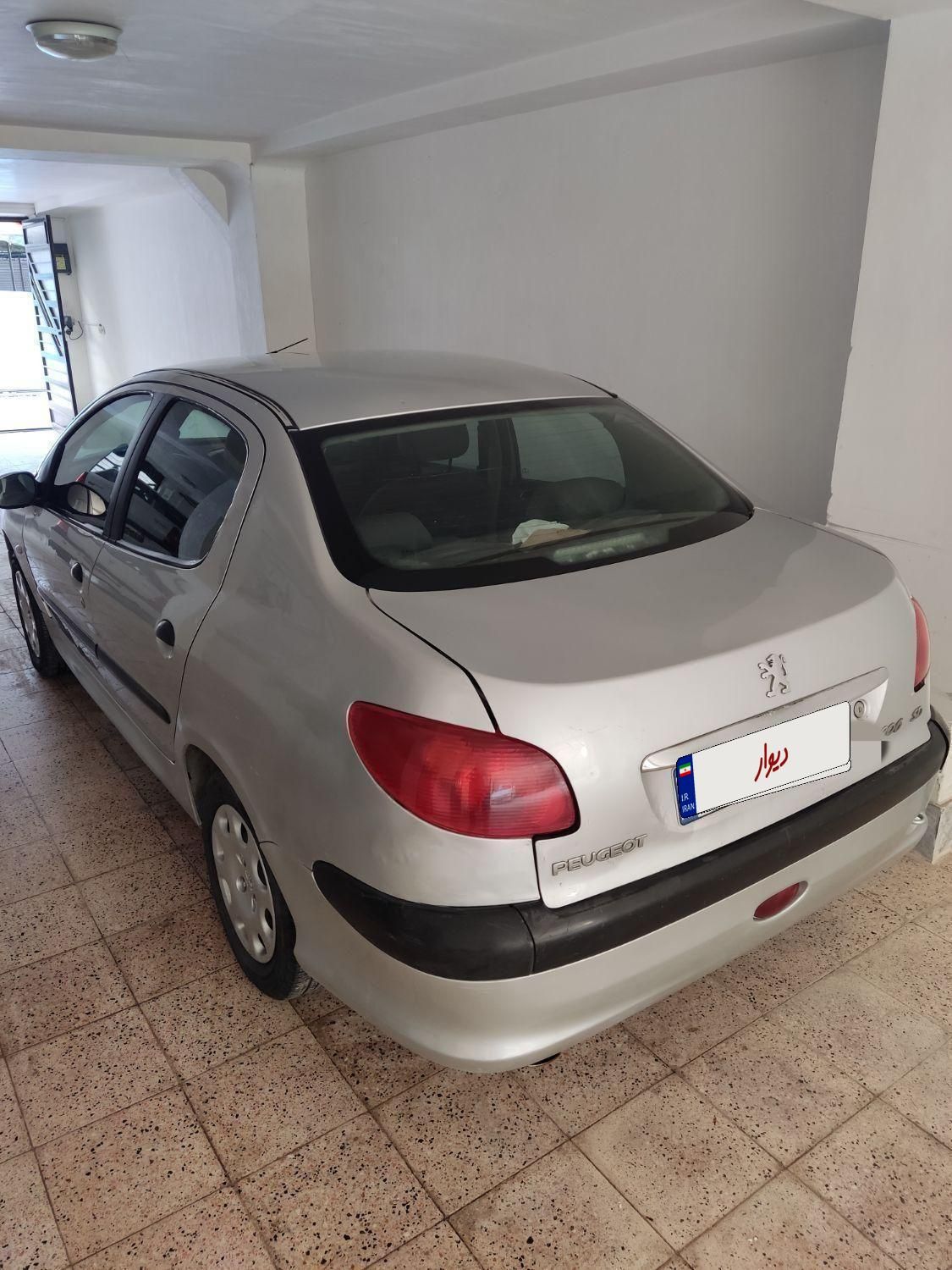 پژو ۲۰۶ صندوق دار v8 - 1387