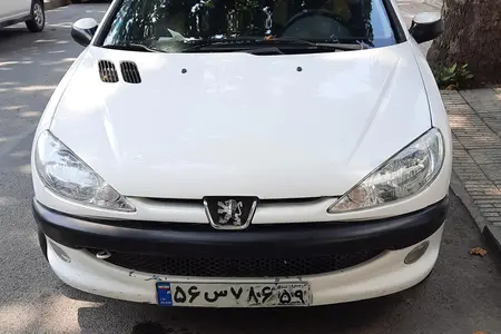 پژو ۲۰۶ صندوق دار v8 - 1393