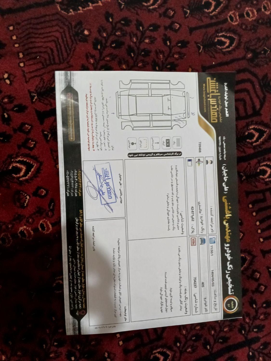 پژو 405 GL - دوگانه سوز CNG - 1369