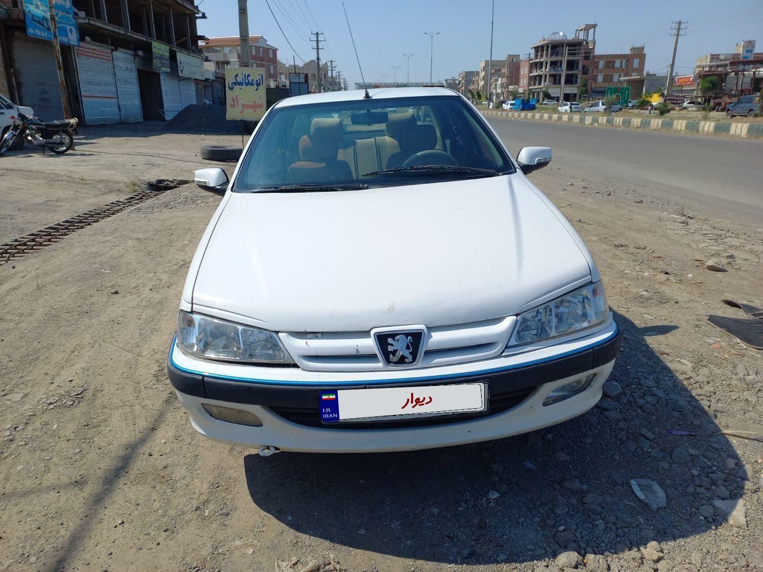 پژو پارس دوگانه سوز - 1387