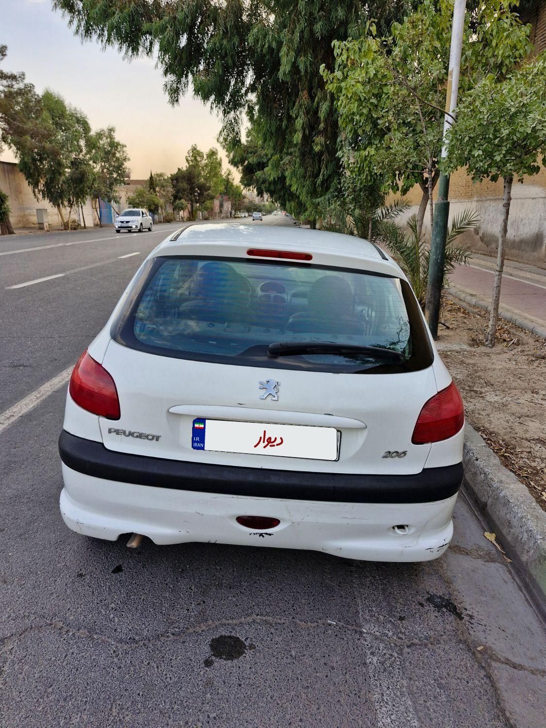 پژو 206 تیپ 2 - 1388