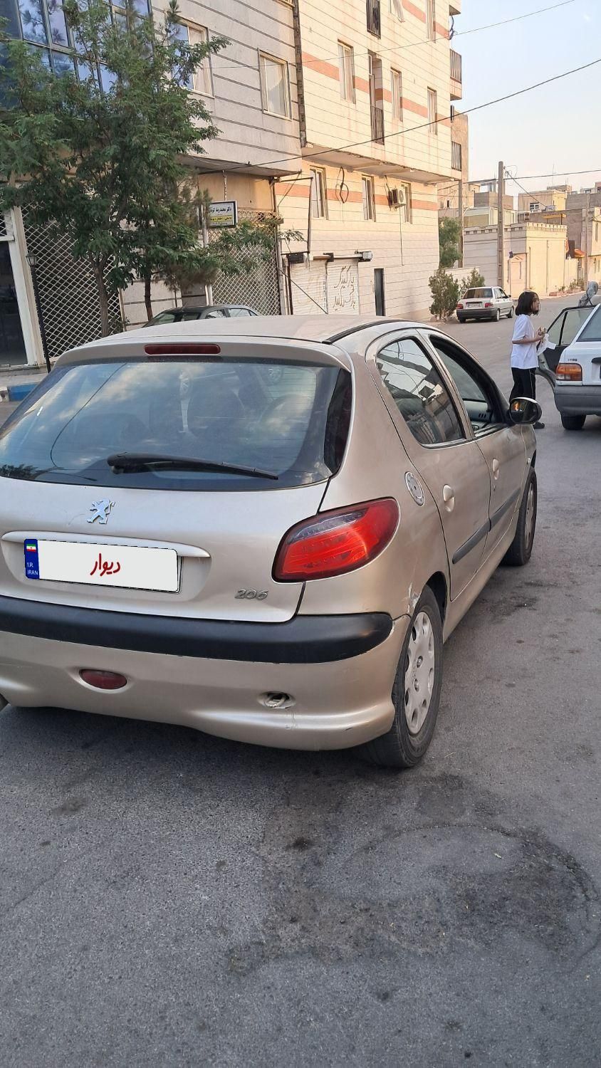 پژو 206 تیپ 2 - 1385