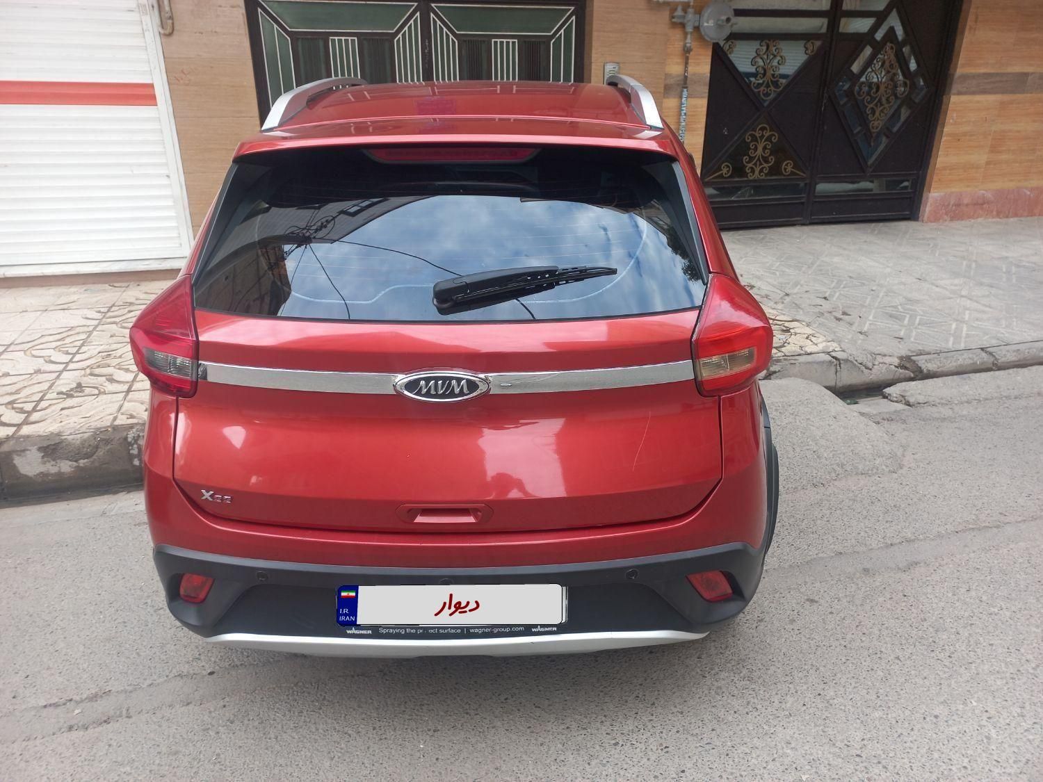 ام وی ام X22 دنده ای اسپرت اکسلنت - 1397