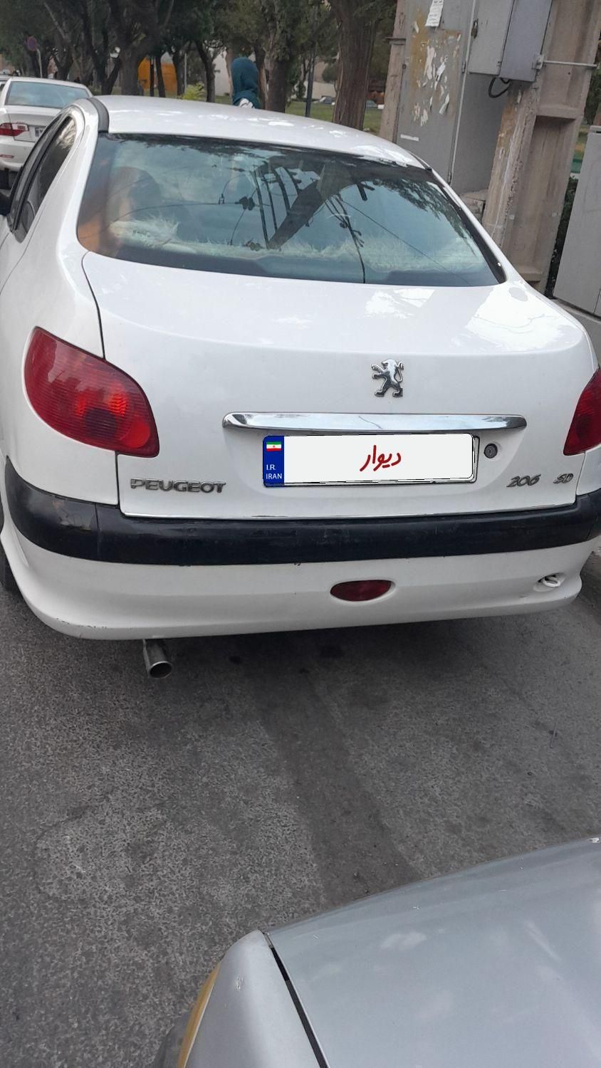پژو ۲۰۶ صندوق دار v20 - 1387