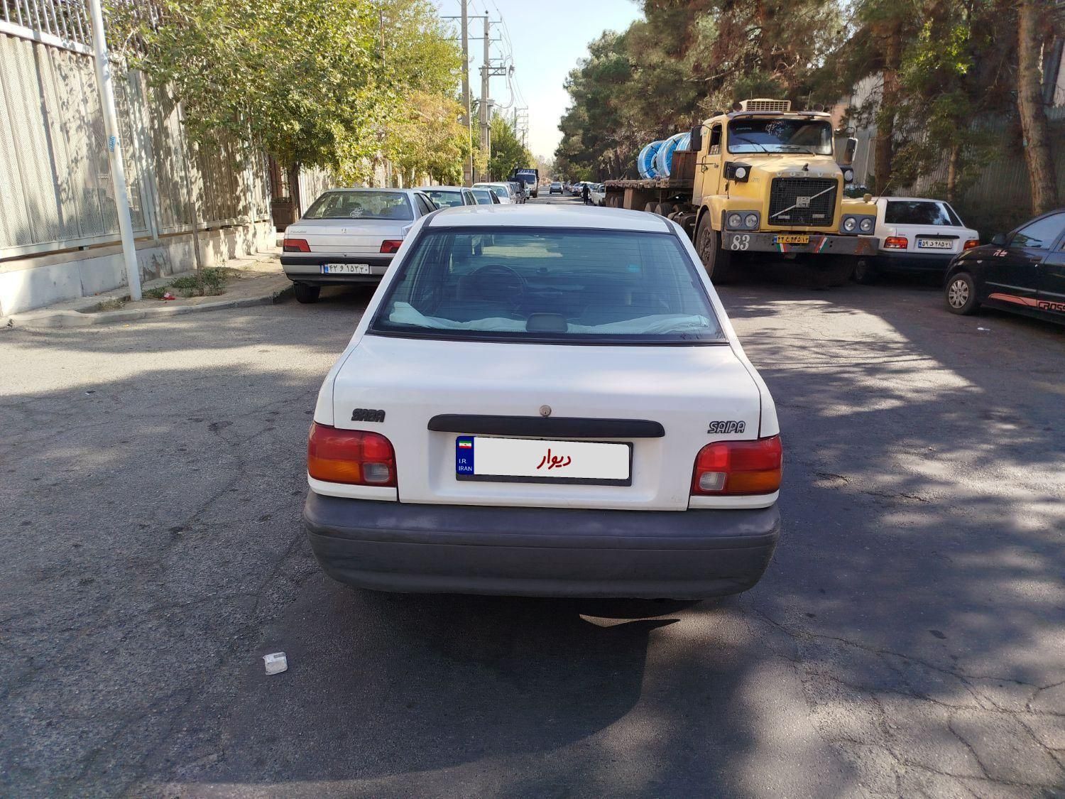 پراید صبا بنزینی - 1386