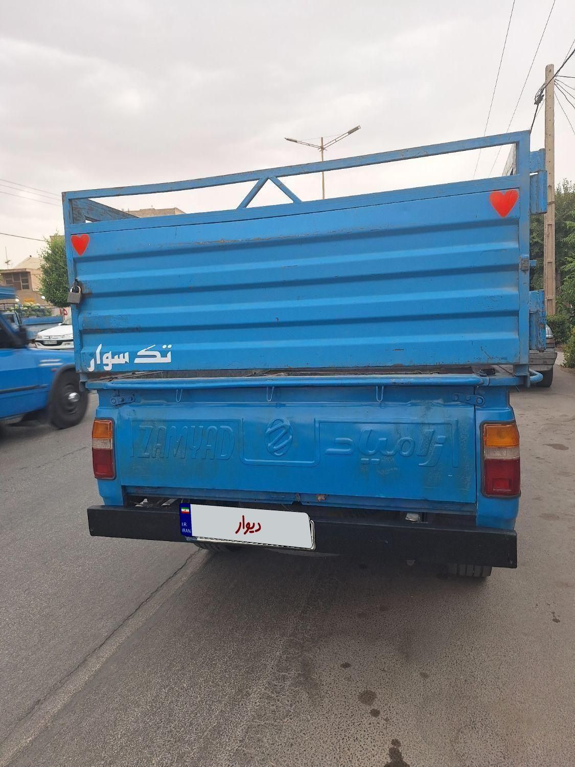زامیاد وانت نیسانZ24 دوگانه سوز - 1390