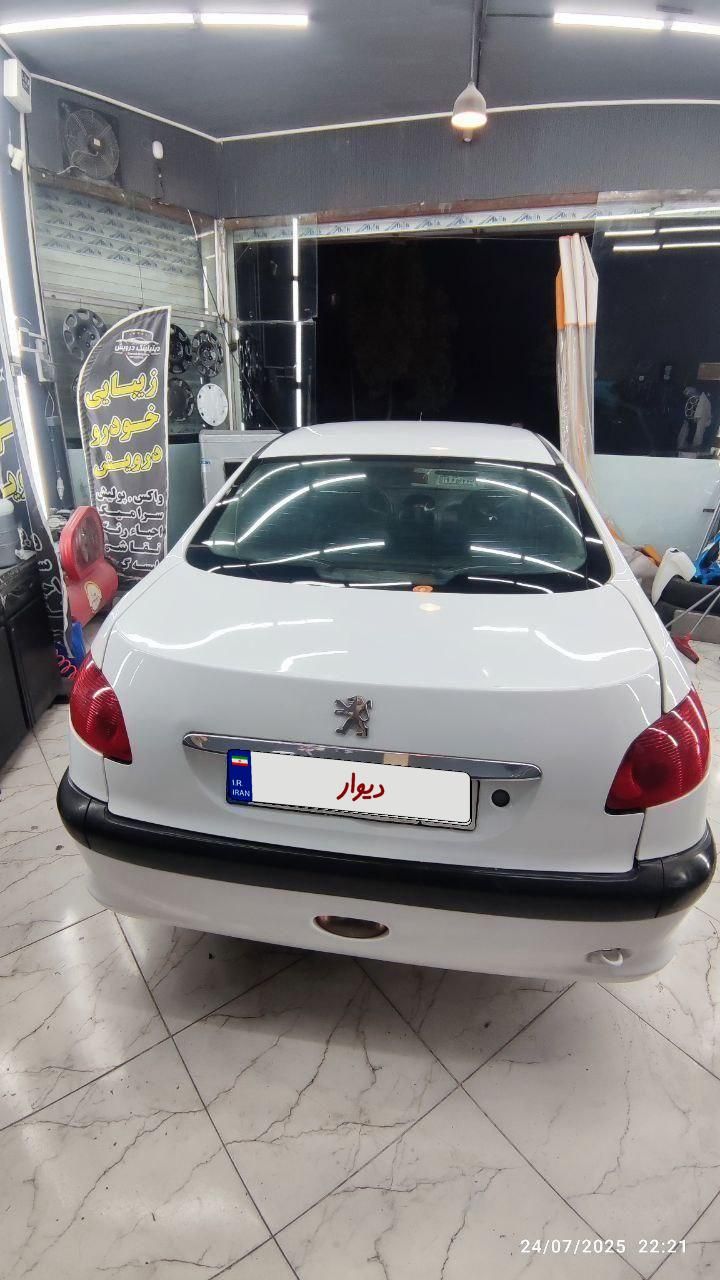 پژو ۲۰۶ صندوق دار v20 - 1390