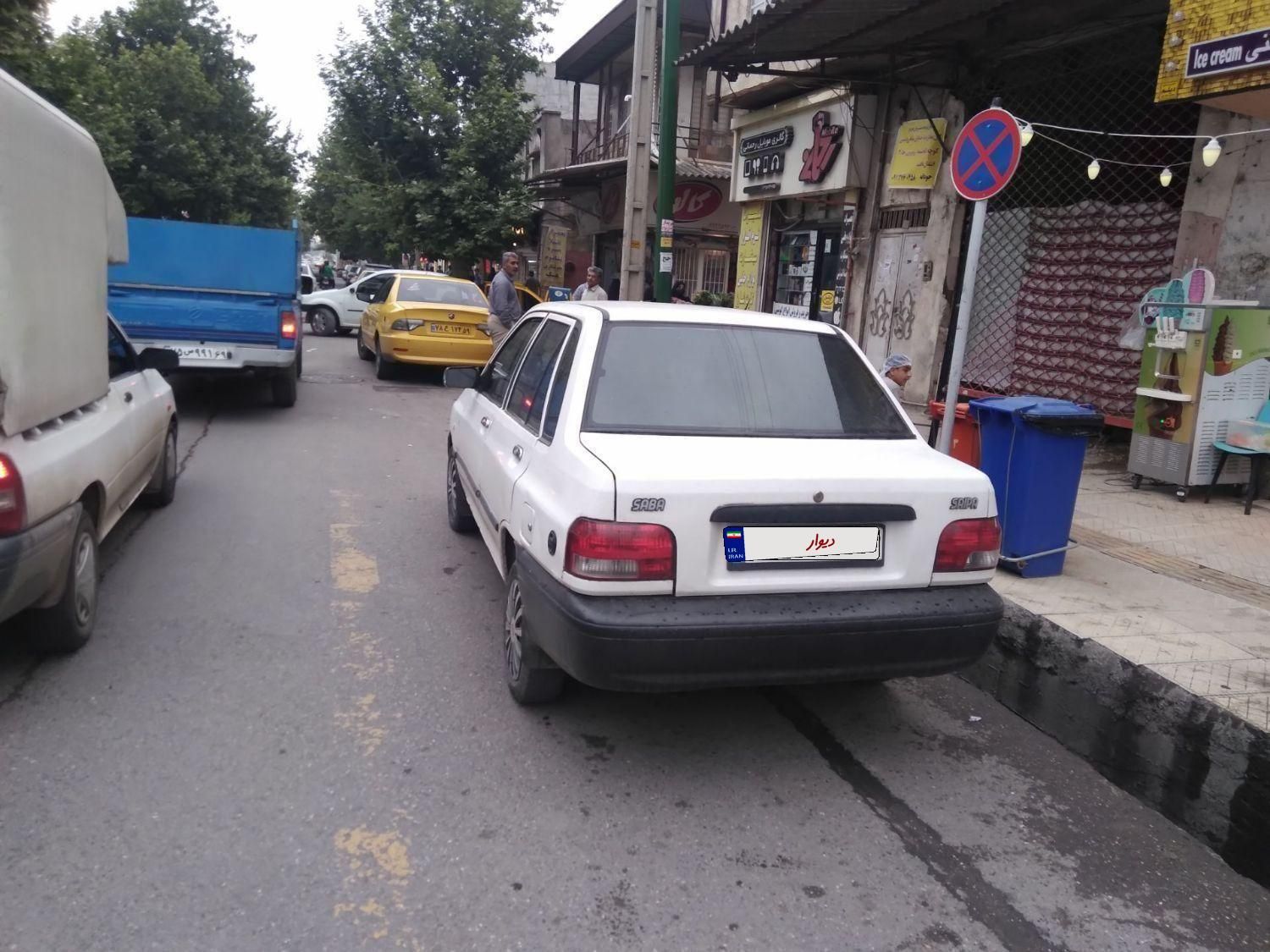 پراید صبا بنزینی - 1387