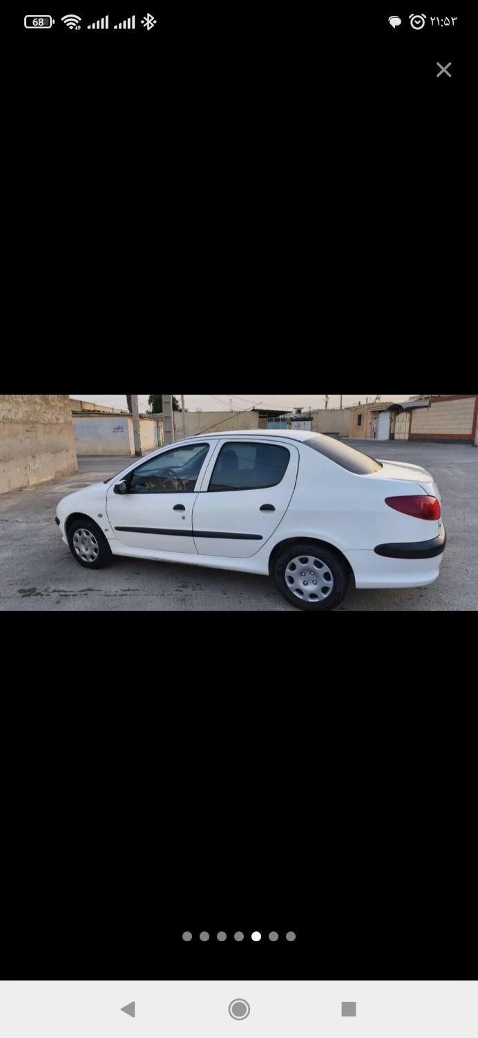 پژو ۲۰۶ صندوق دار v8 - 1396