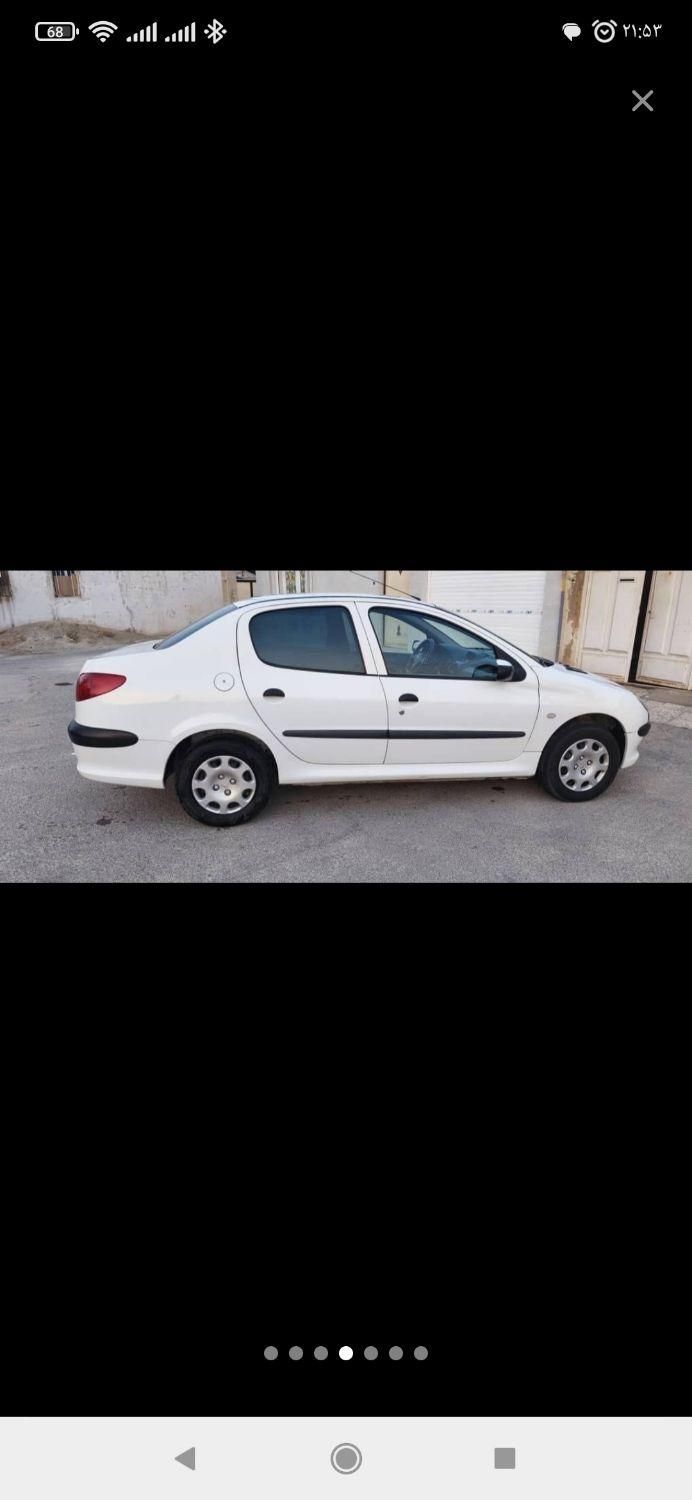 پژو ۲۰۶ صندوق دار v8 - 1396