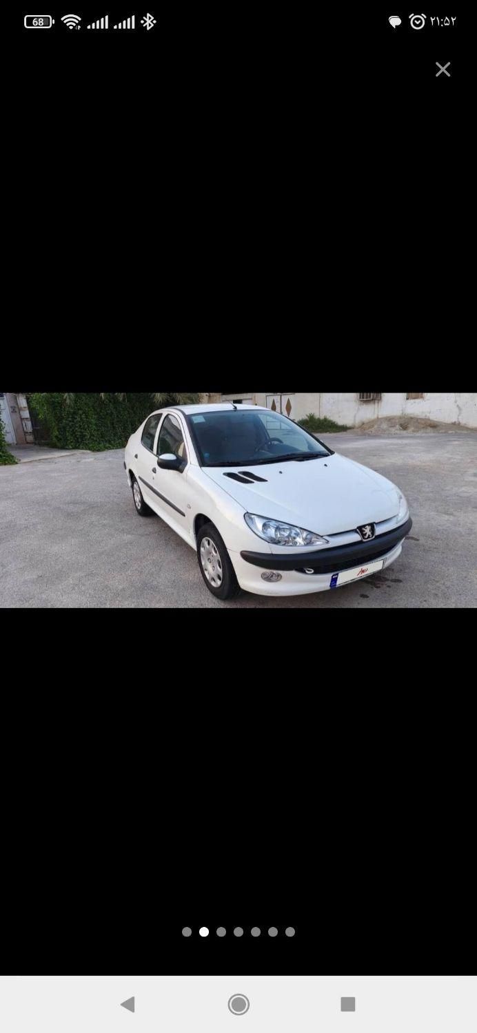 پژو ۲۰۶ صندوق دار v8 - 1396