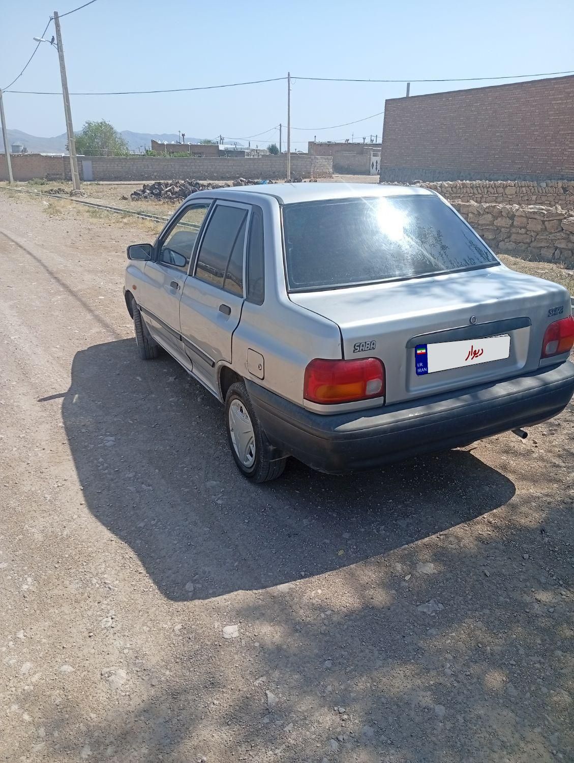 پراید صبا بنزینی - 1387