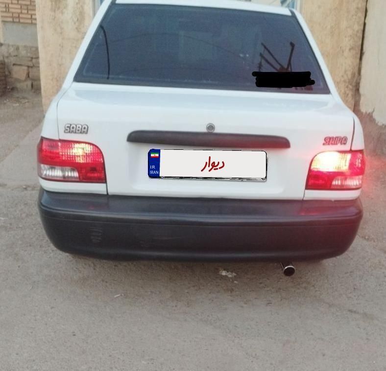 پراید صبا بنزینی - 1387