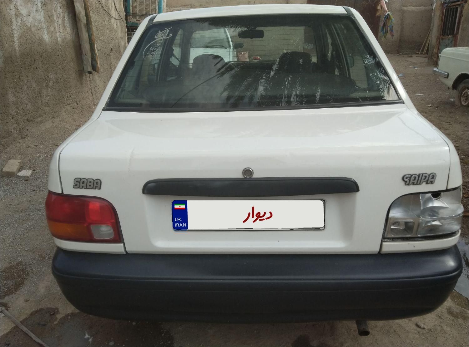 پراید صبا بنزینی - 1386