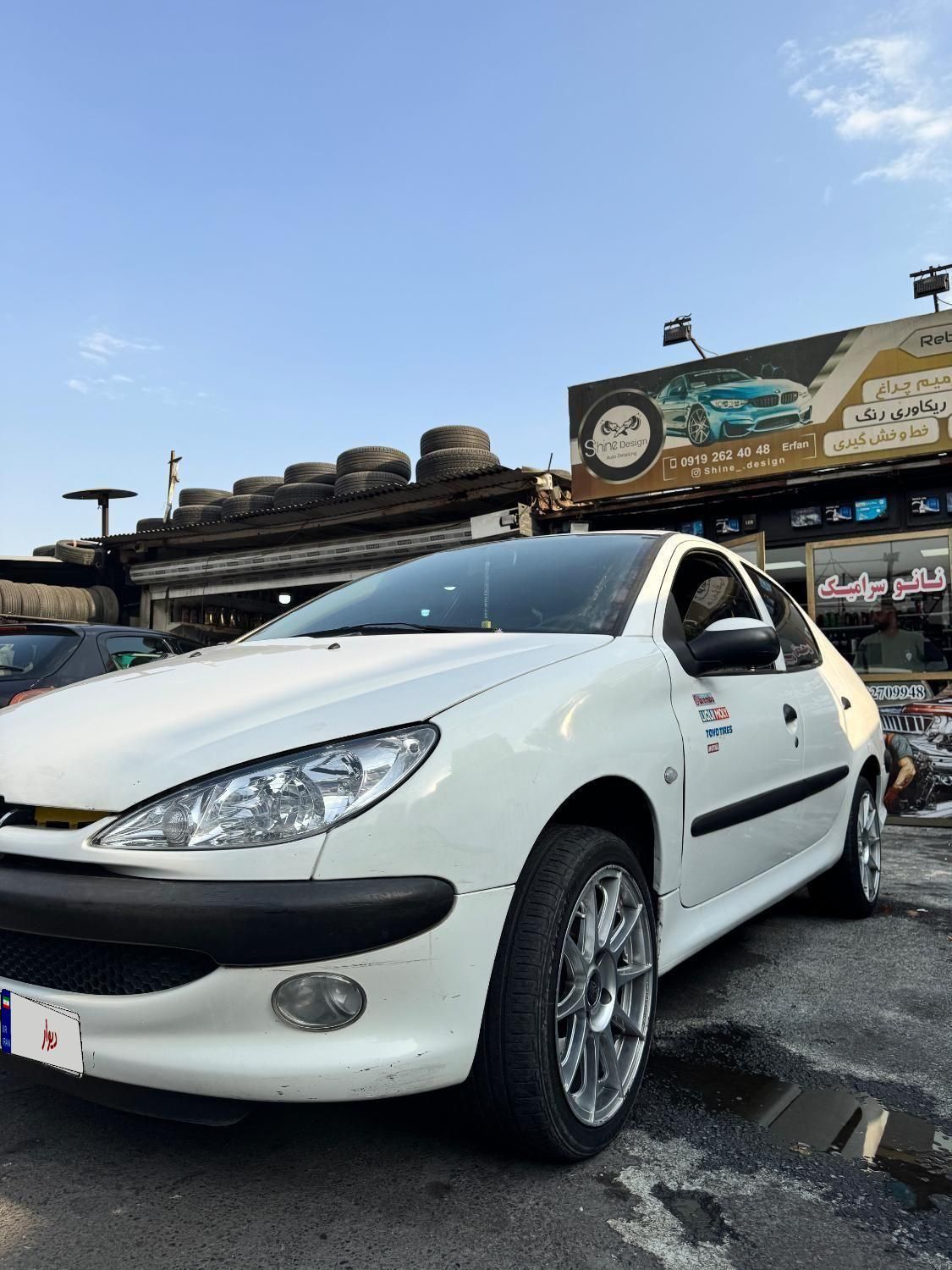 پژو ۲۰۶ صندوق دار v8 - 1392