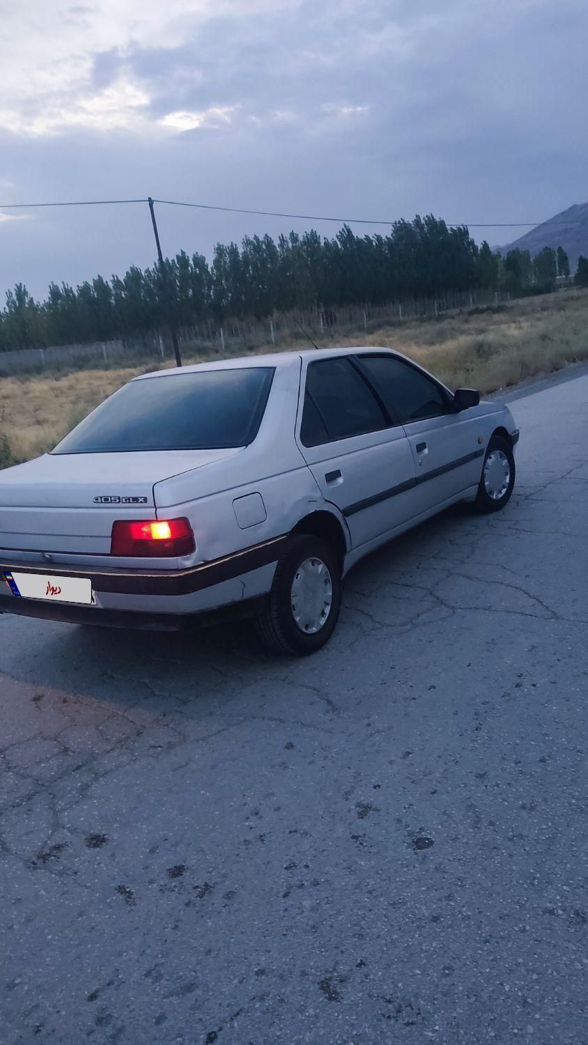 پژو 405 GLX - دوگانه سوز - 1389