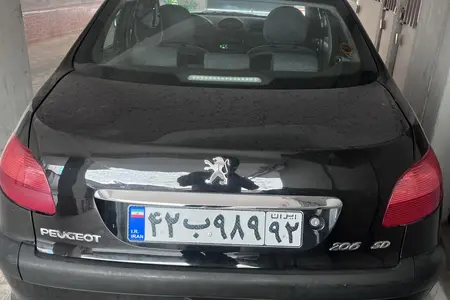 پژو ۲۰۶ صندوق دار v20 - 1388