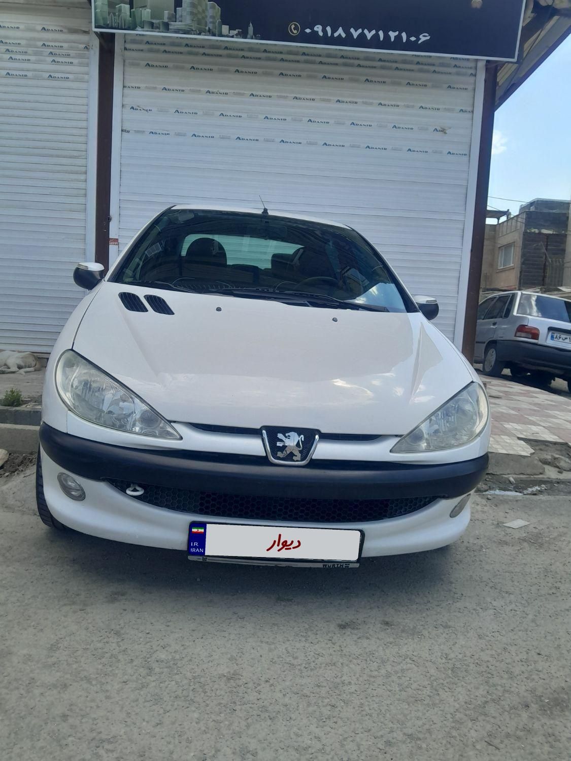 پژو ۲۰۶ صندوق دار v8 - 1387