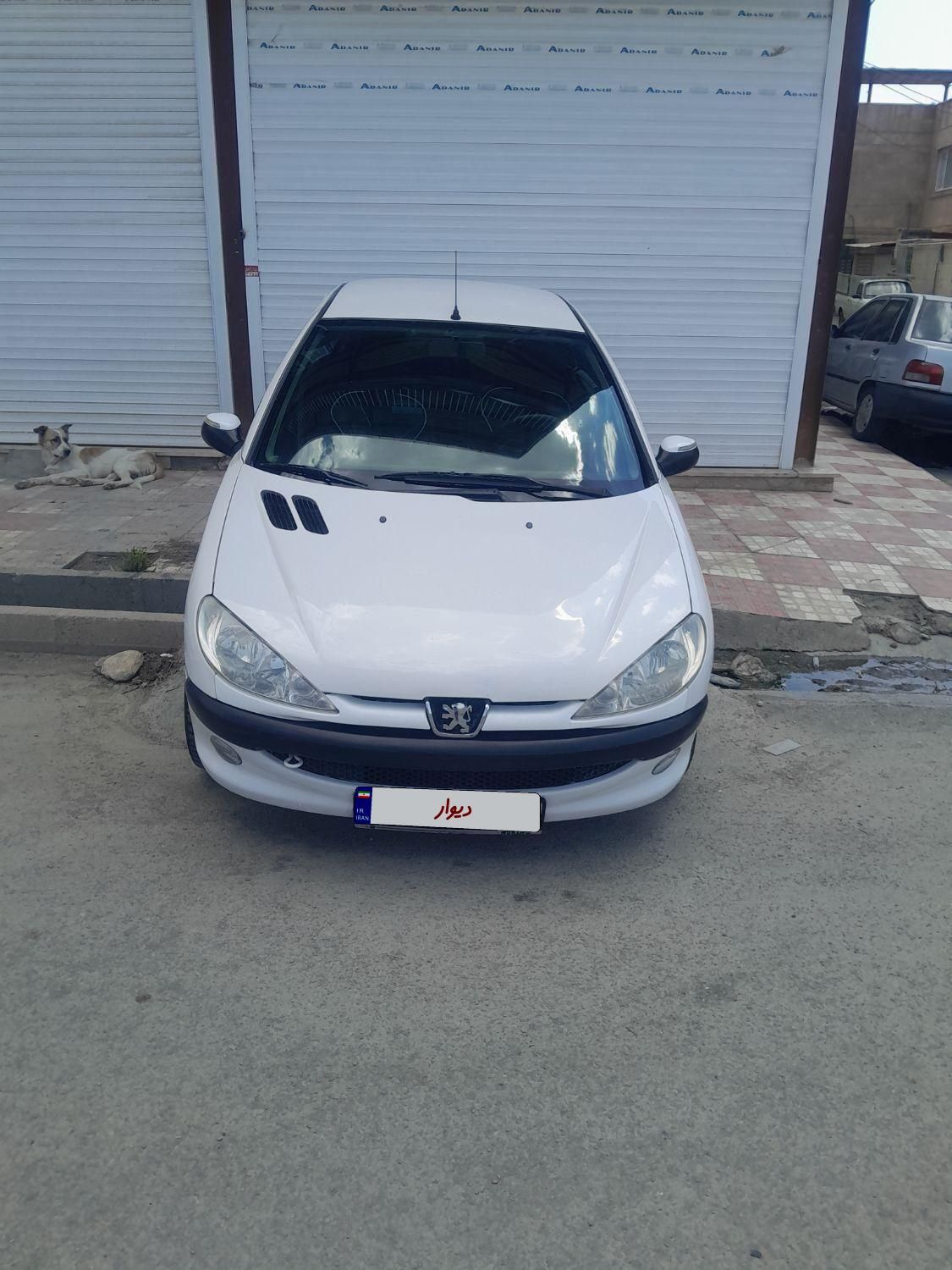 پژو ۲۰۶ صندوق دار v8 - 1387