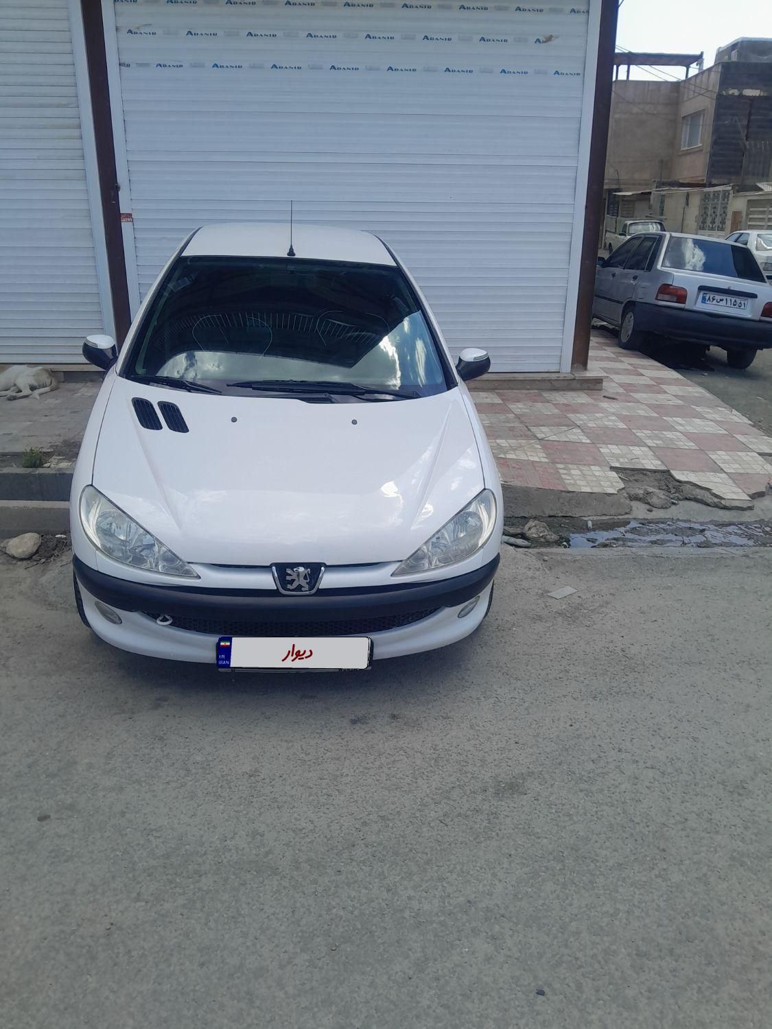 پژو ۲۰۶ صندوق دار v8 - 1387