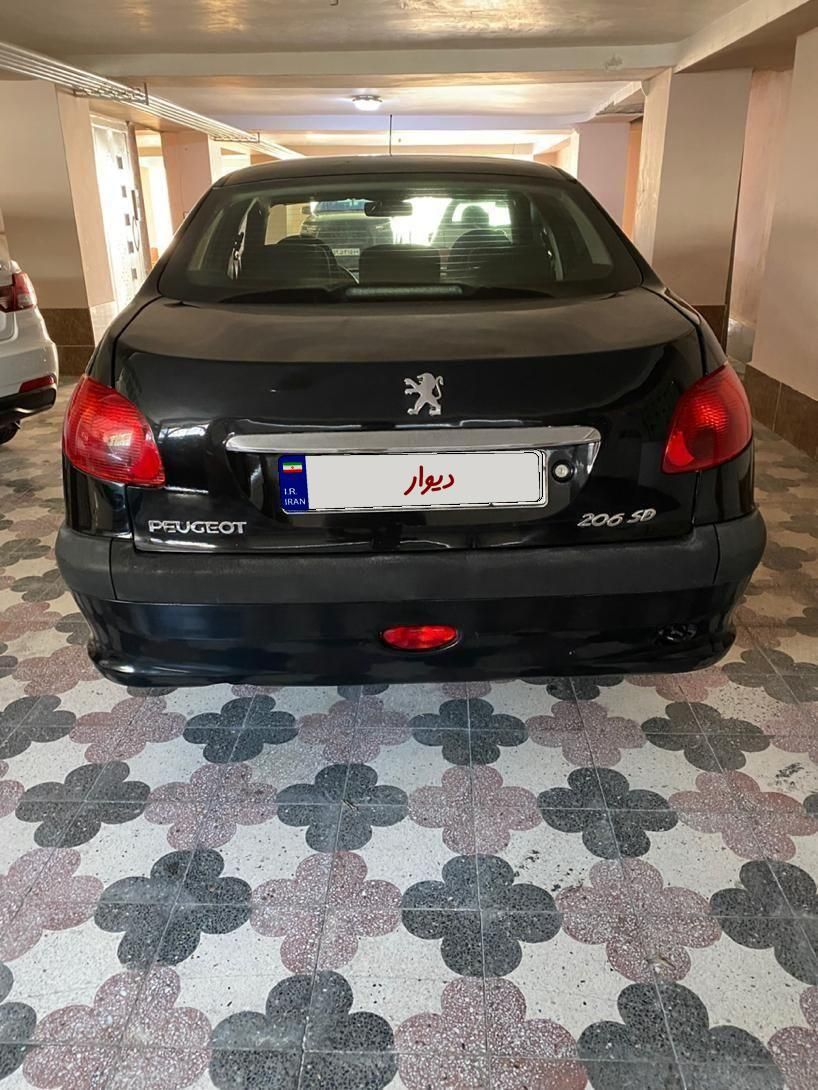 پژو ۲۰۶ صندوق دار v9 - 1389