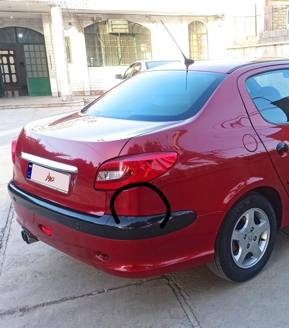 پژو ۲۰۶ صندوق دار v8 - 1393