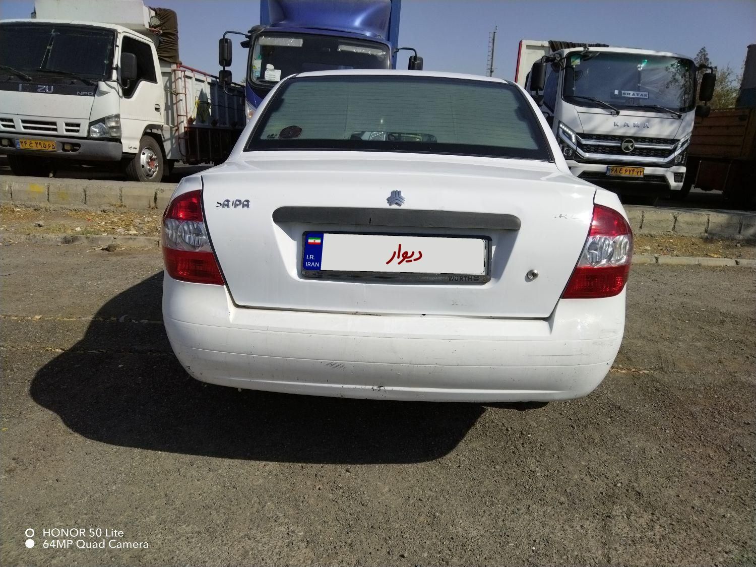 تیبا صندوق دار EX - 1393
